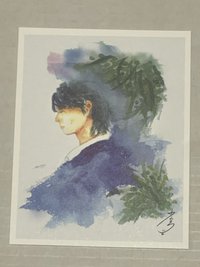 自畫像明信片