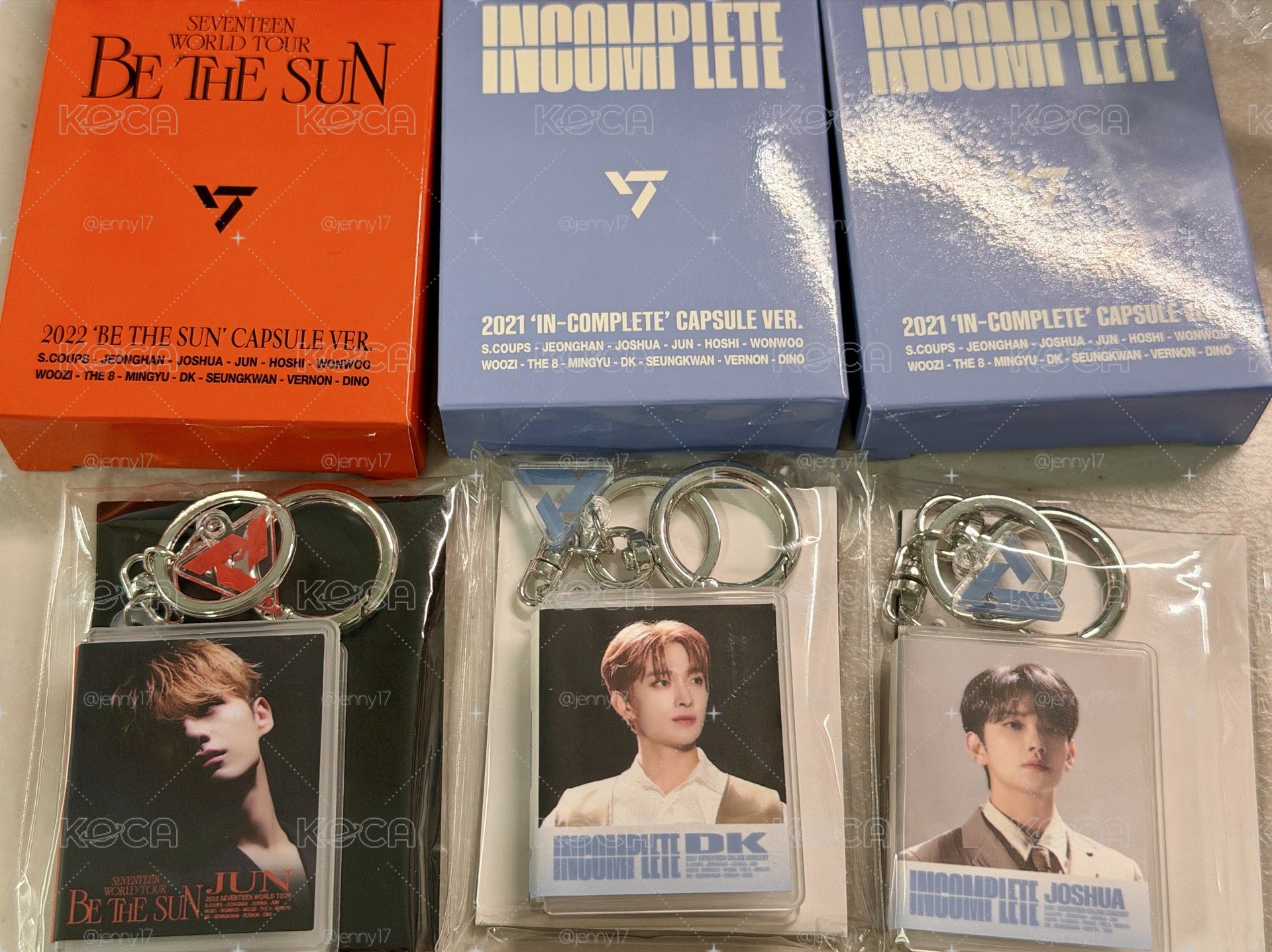 INCOMPLETE & BE THE SUN 未掃 扭蛋