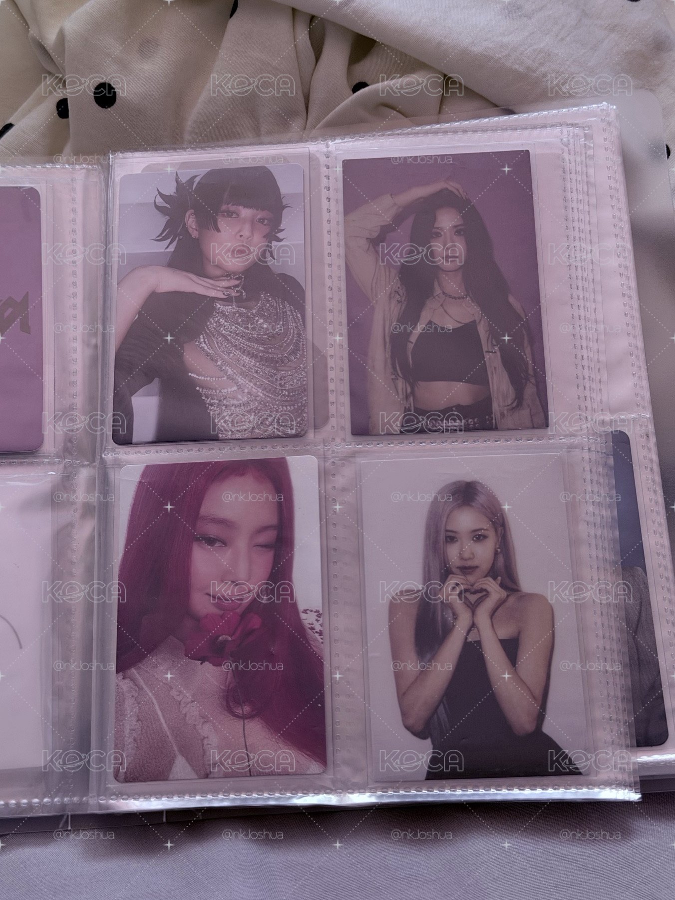 BLACKPINK 小卡