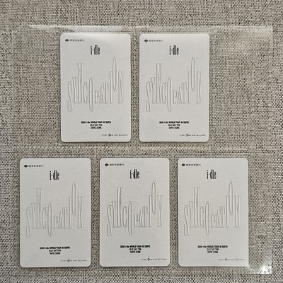 [ i-dle* ] 26年世巡 台北站入場卡
