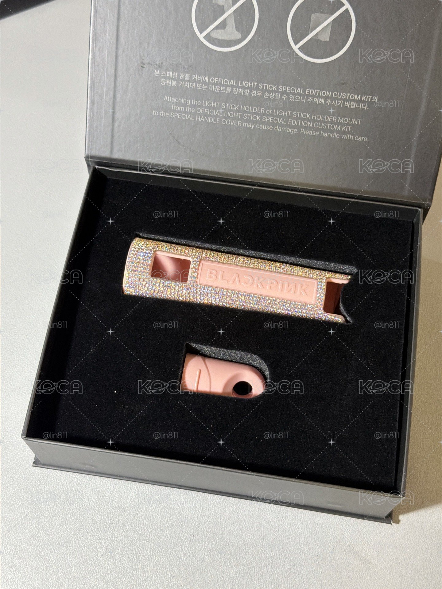 Blackpink 手燈鑽套