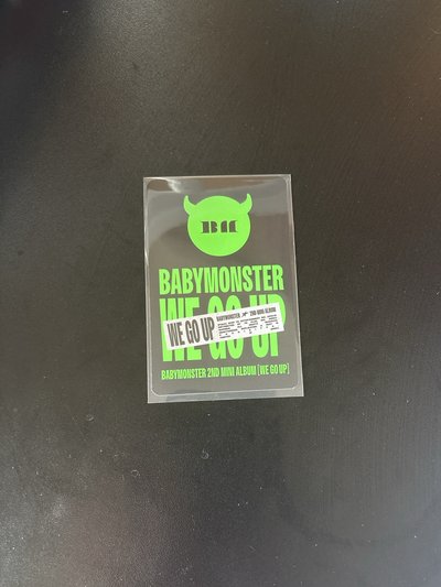WE GO UP 專輯卡 KEYRING ver.