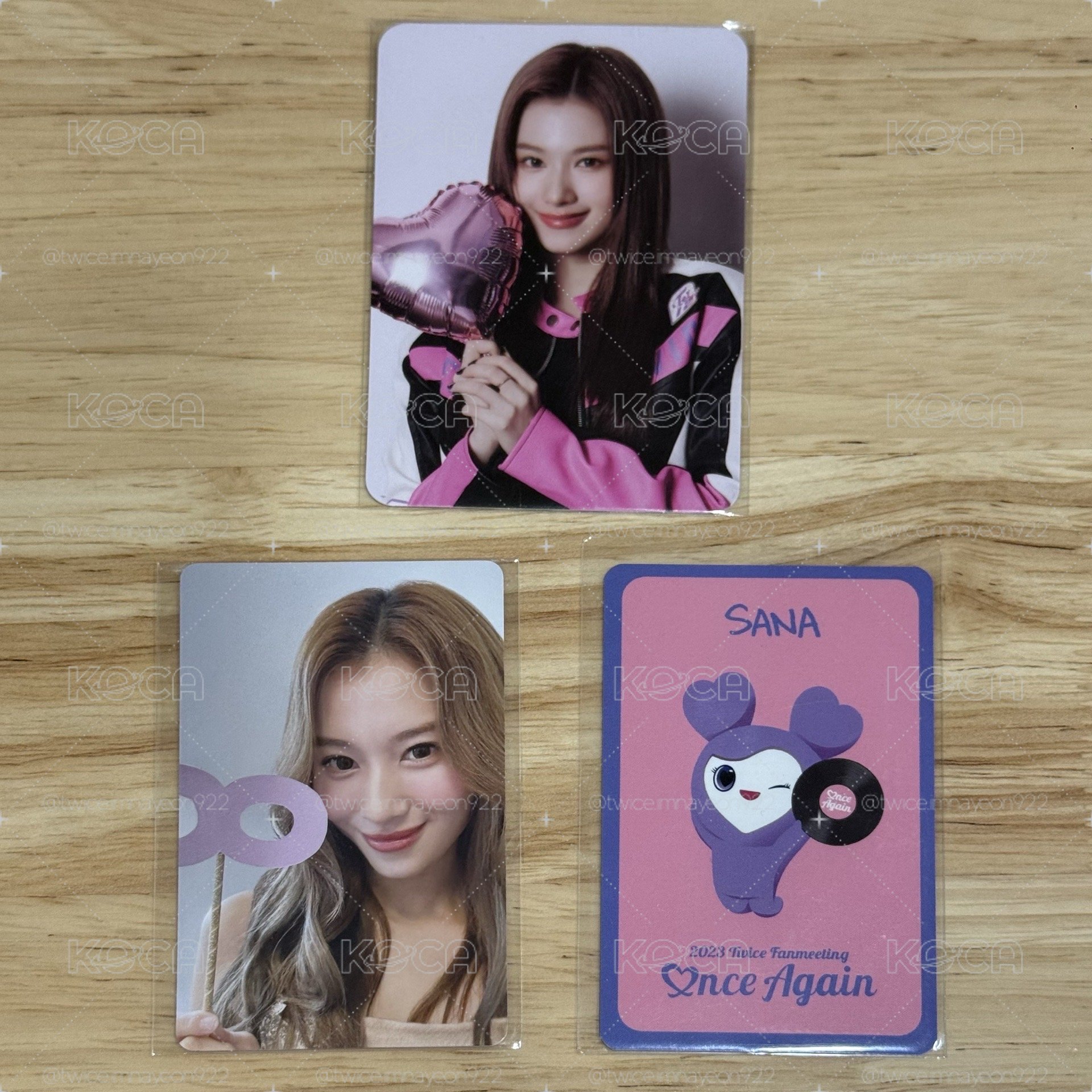 Sana 2024年曆特典小盤💜