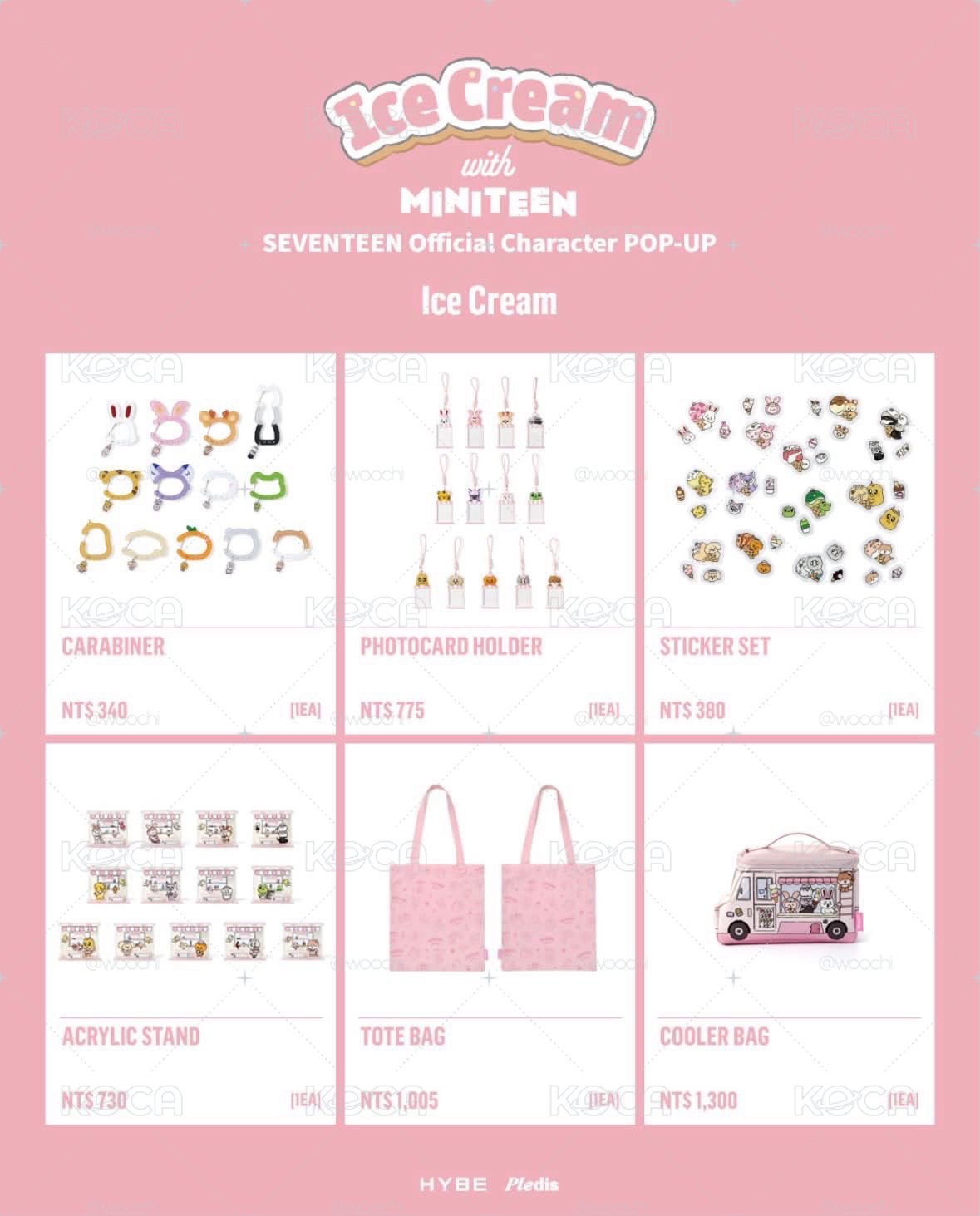 MINITEEN ICE CREAM快閃店代購