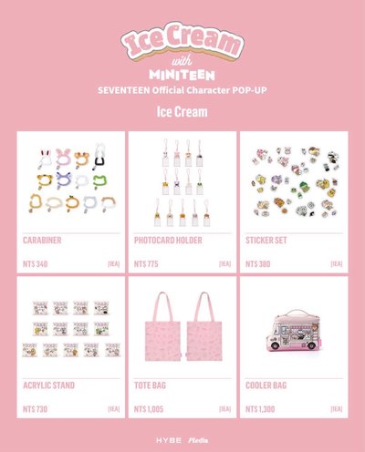 MINITEEN ICE CREAM快閃店代購