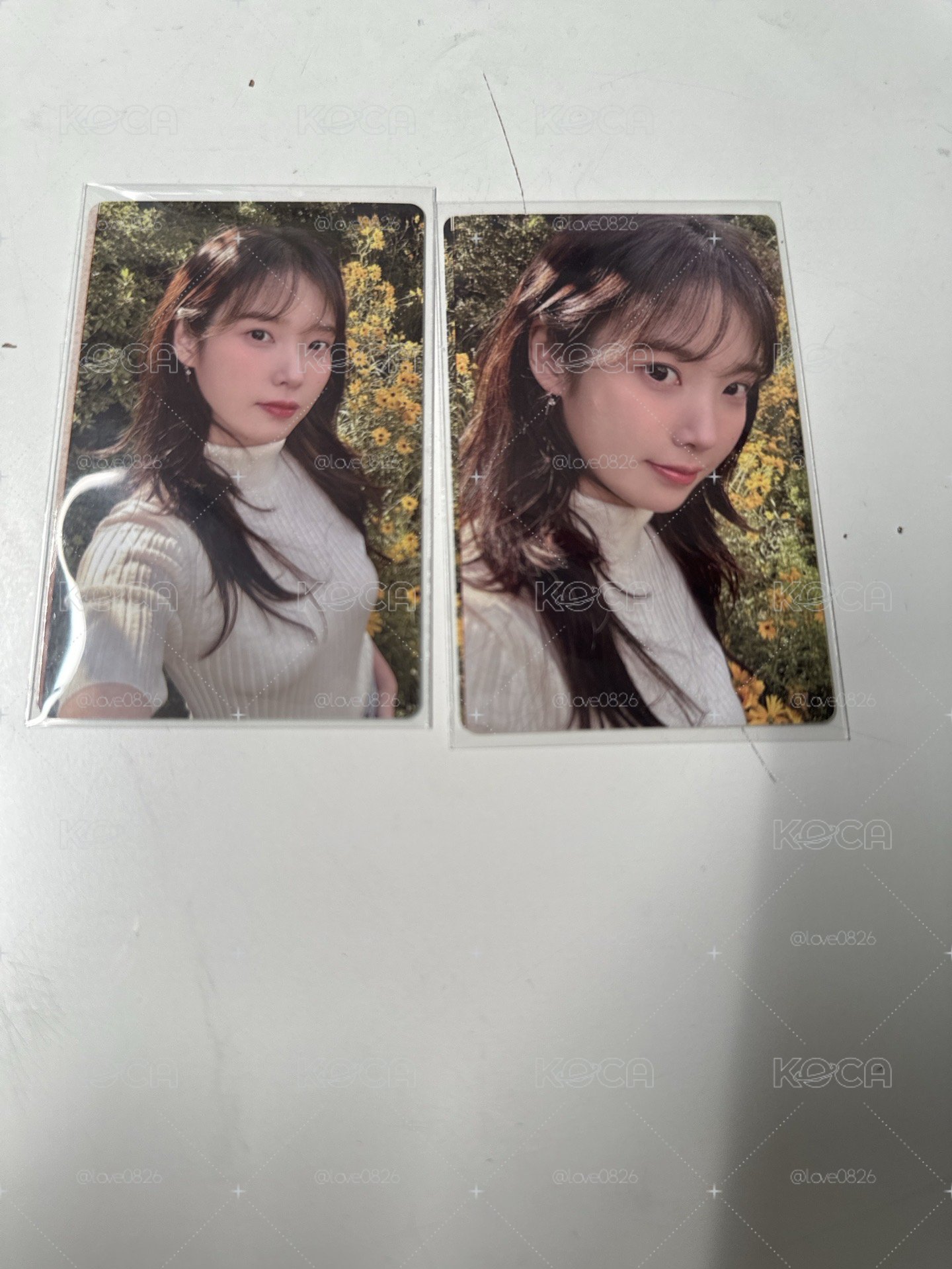IU 2026 年曆卡 