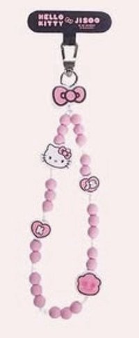 Jisoo Kitty聯名 手機掛繩背帶 