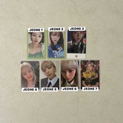 TWICE｜JEONGYEON小卡區