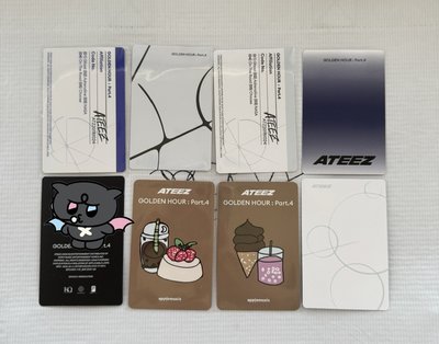 ATEEZ GH4小卡們