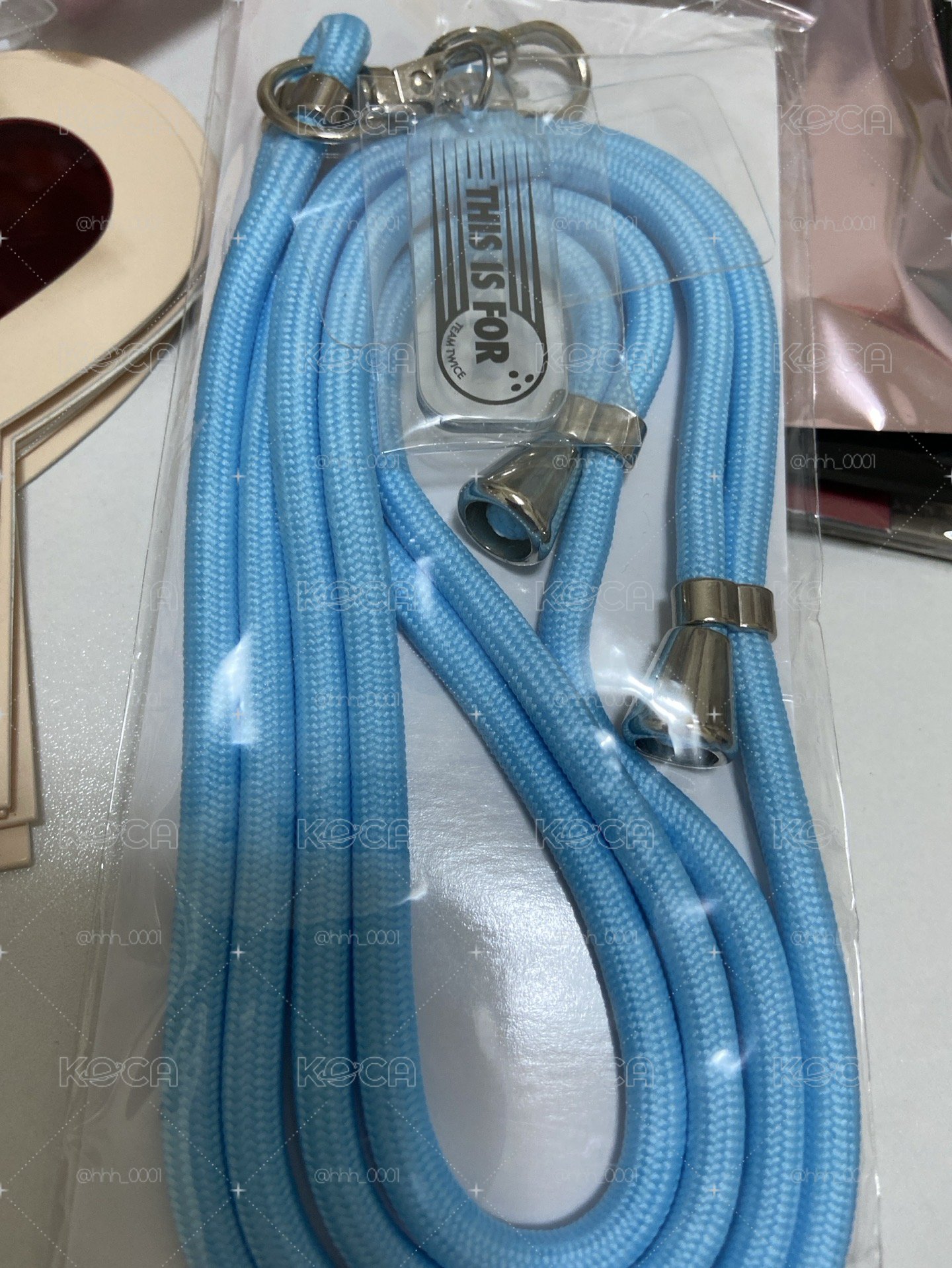 新國立 掛繩 藍色