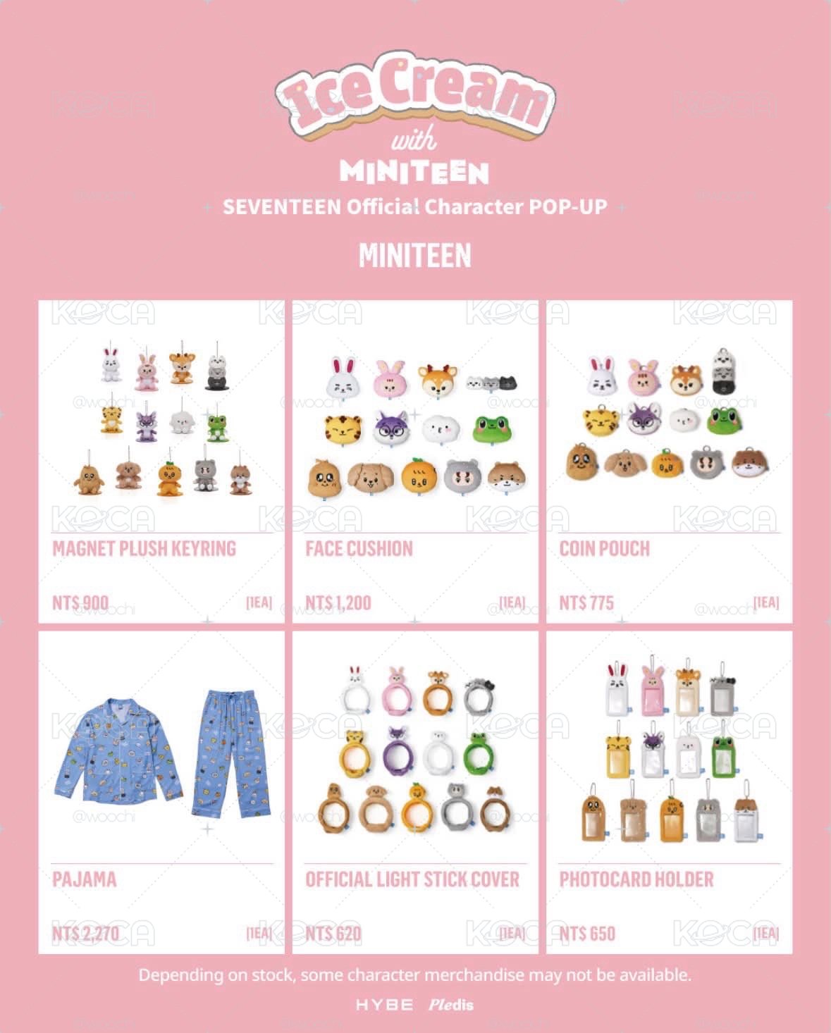 Miniteen台北快閃舊週邊代購
