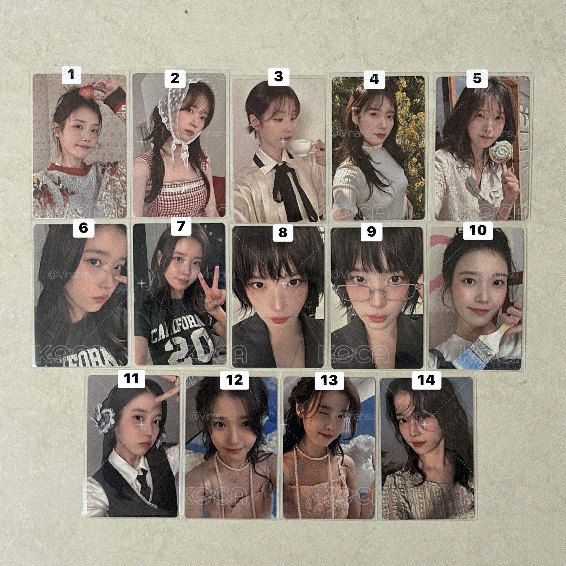 IU｜年曆/會員禮 小卡