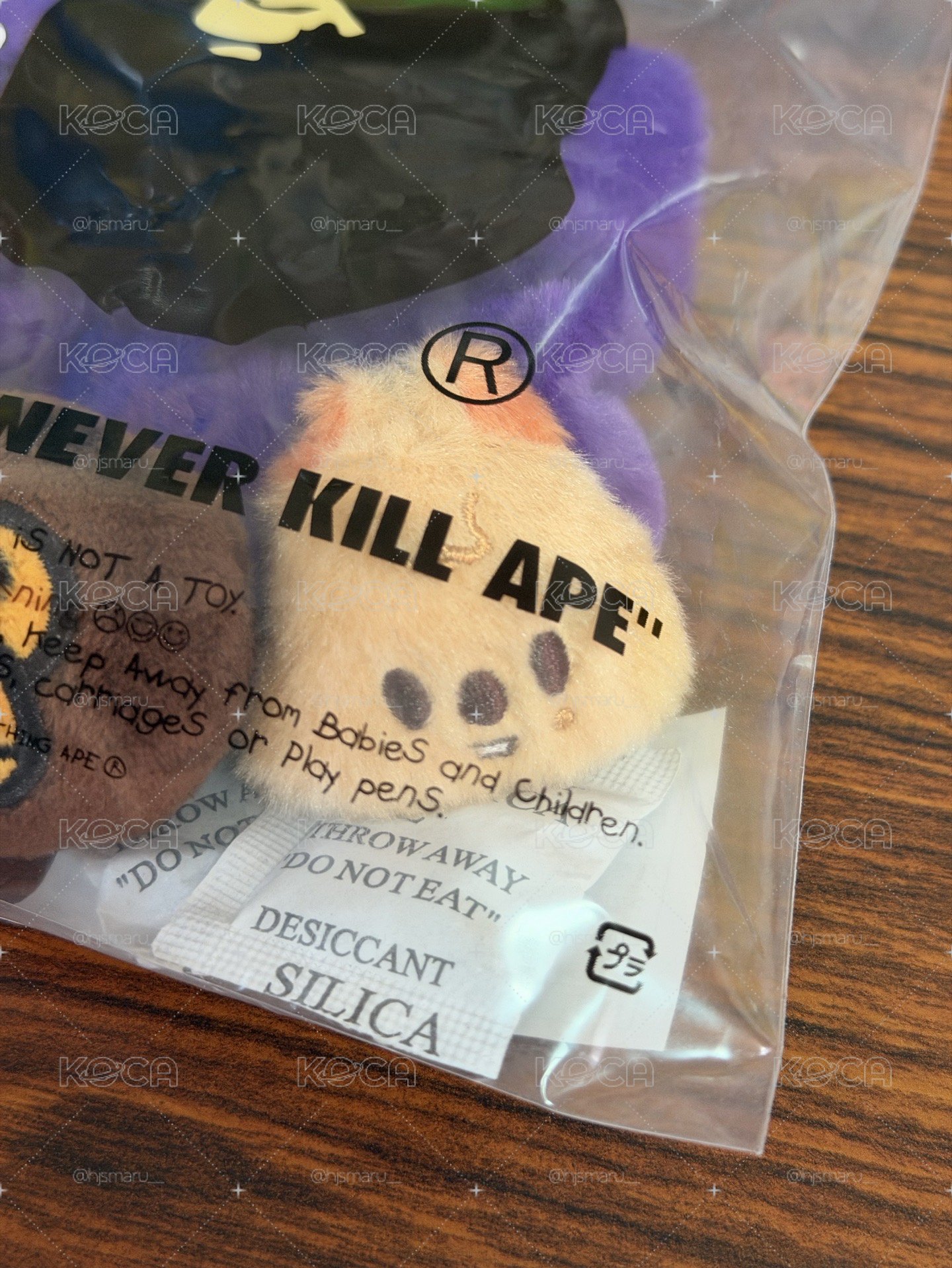 APE聯名 闊卡髮圈