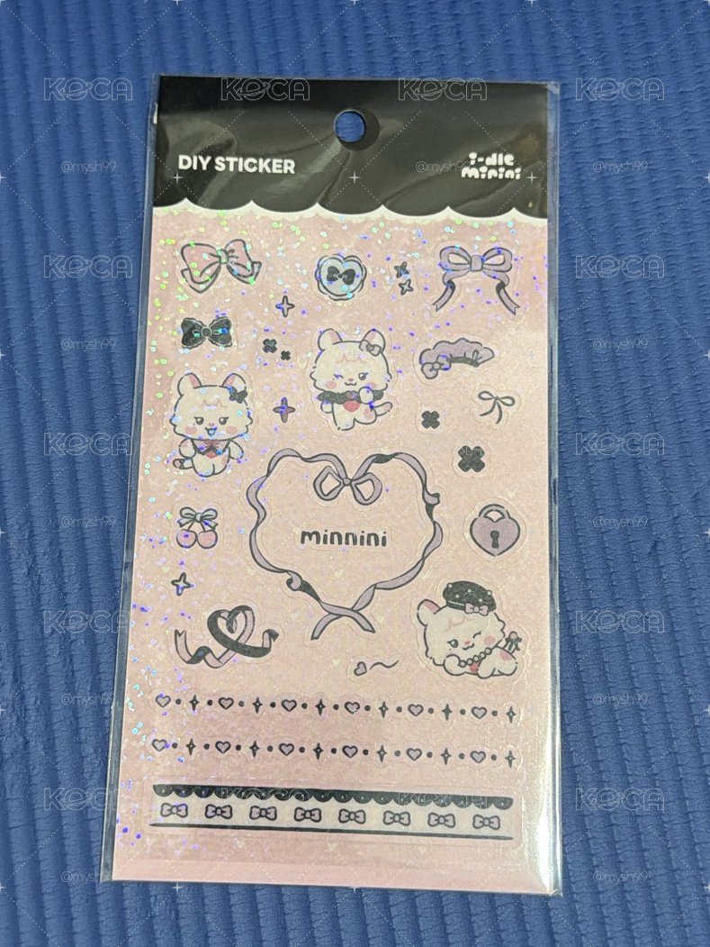 米妮 快閃店貼紙