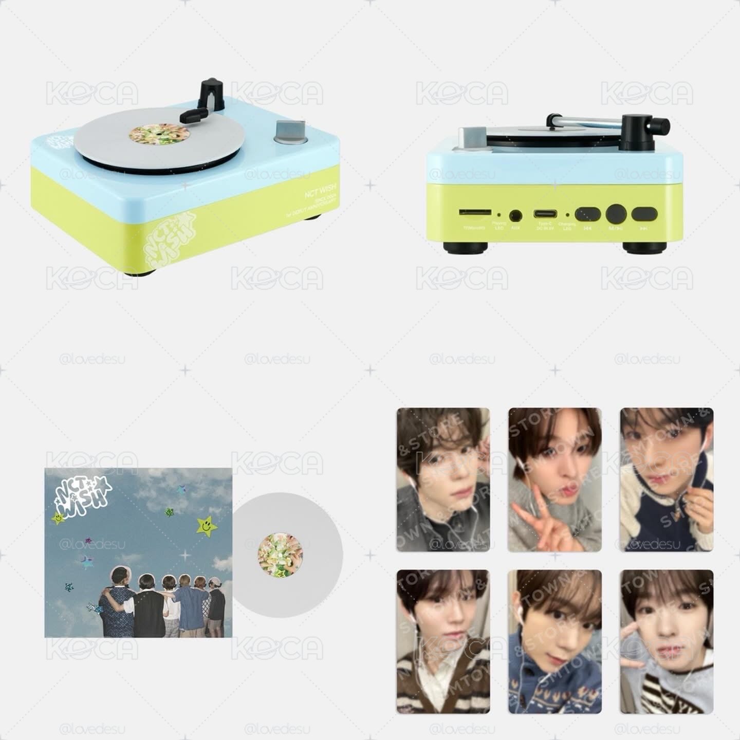 NCT WISH一週年音響（無小卡）