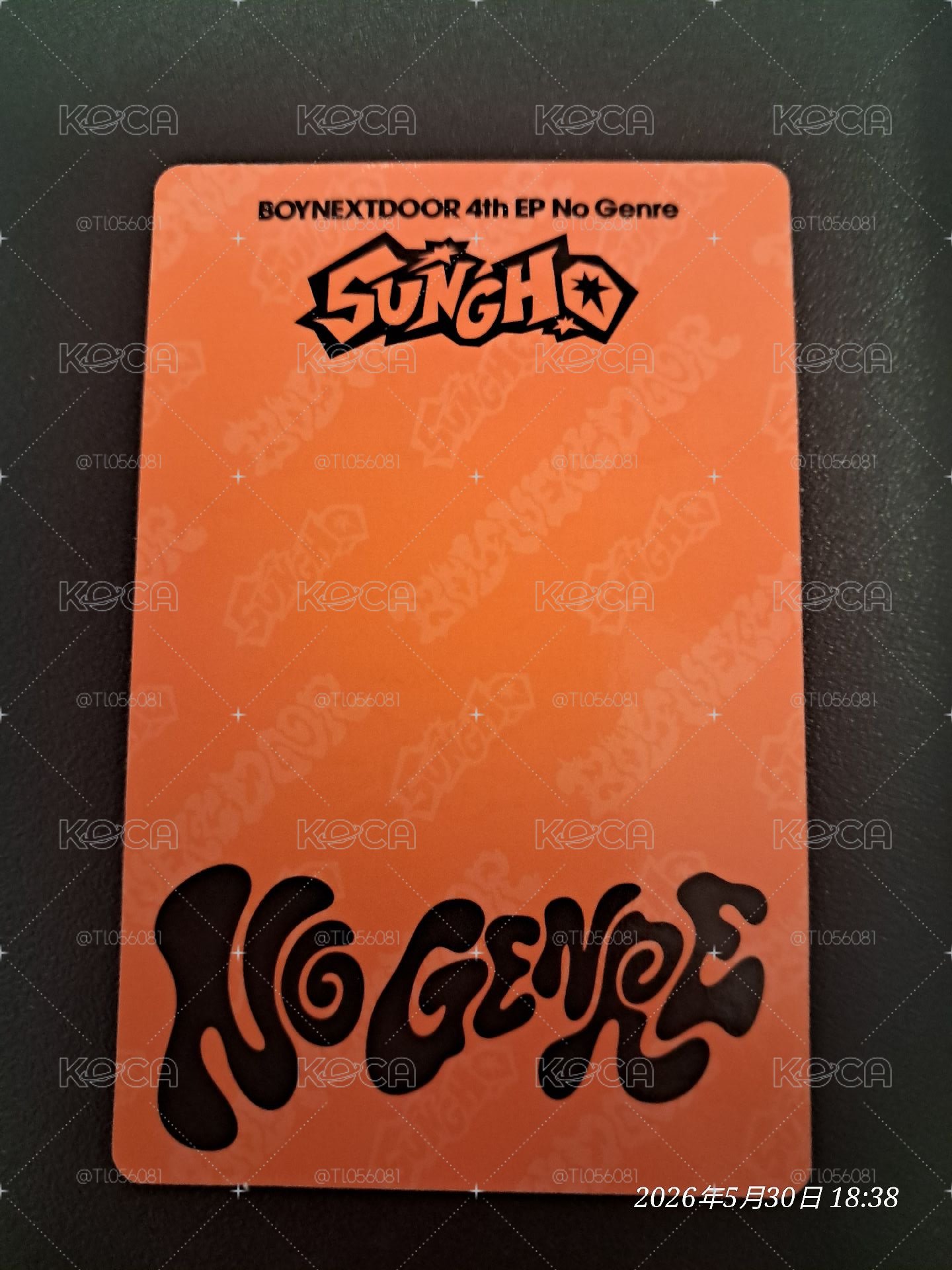 No Genre🐱專卡