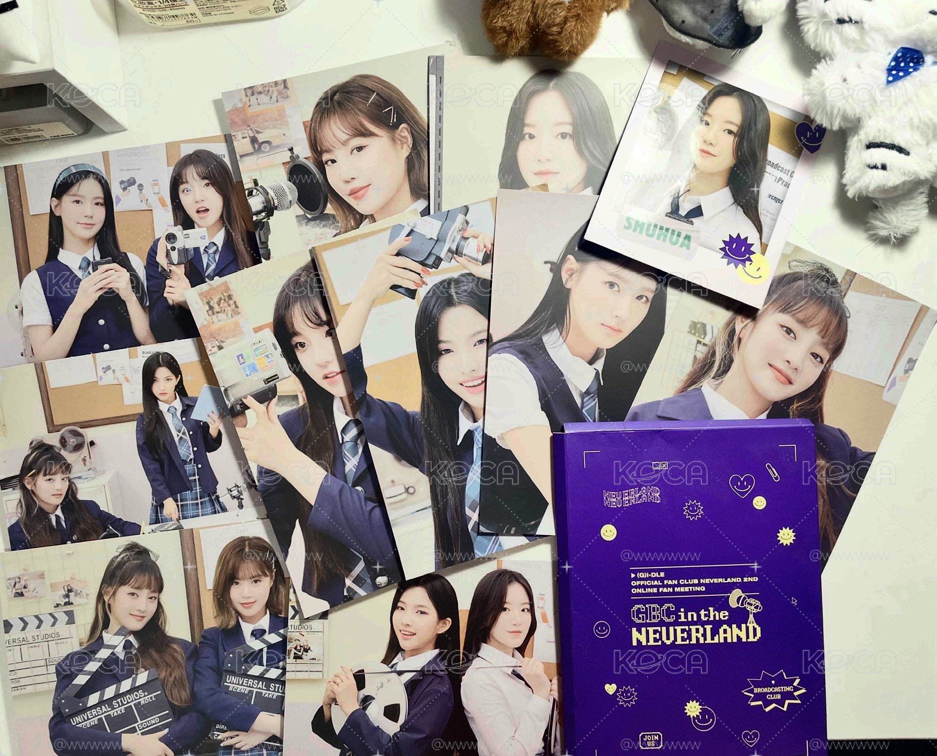 攝影社學姊💜明信片卡包+刷拍