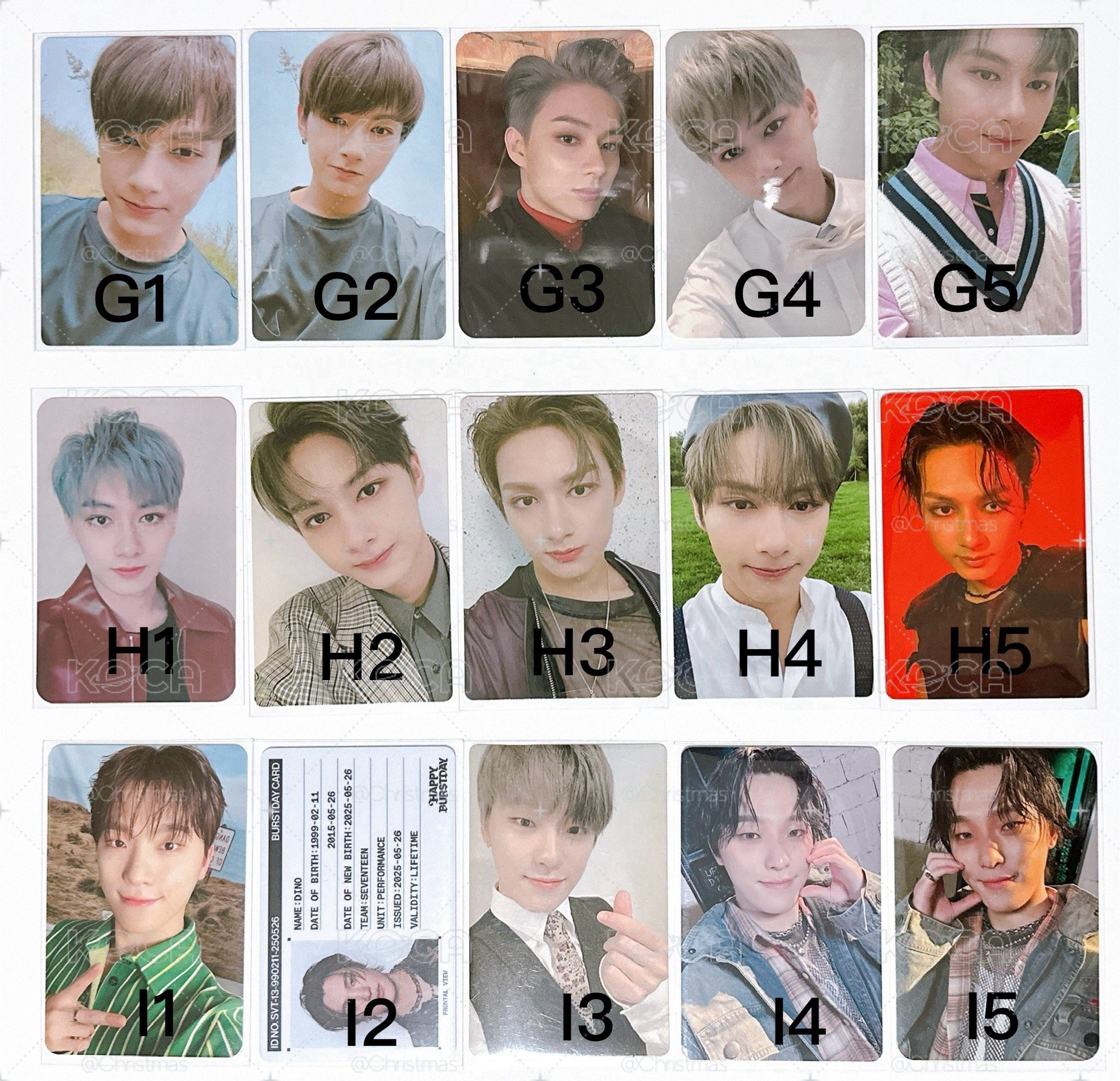 ❤️【Seventeen】綁卡區-2