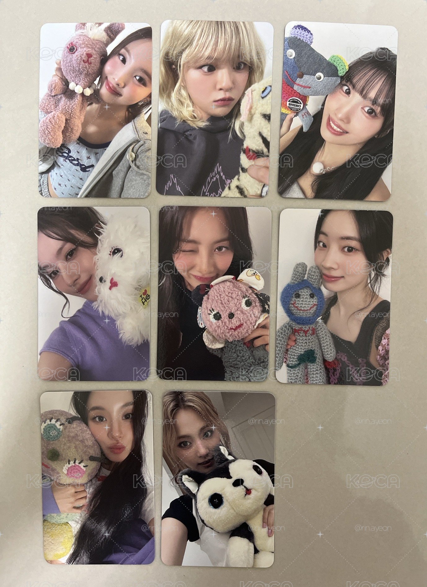 Twice 迷14 單封小卡