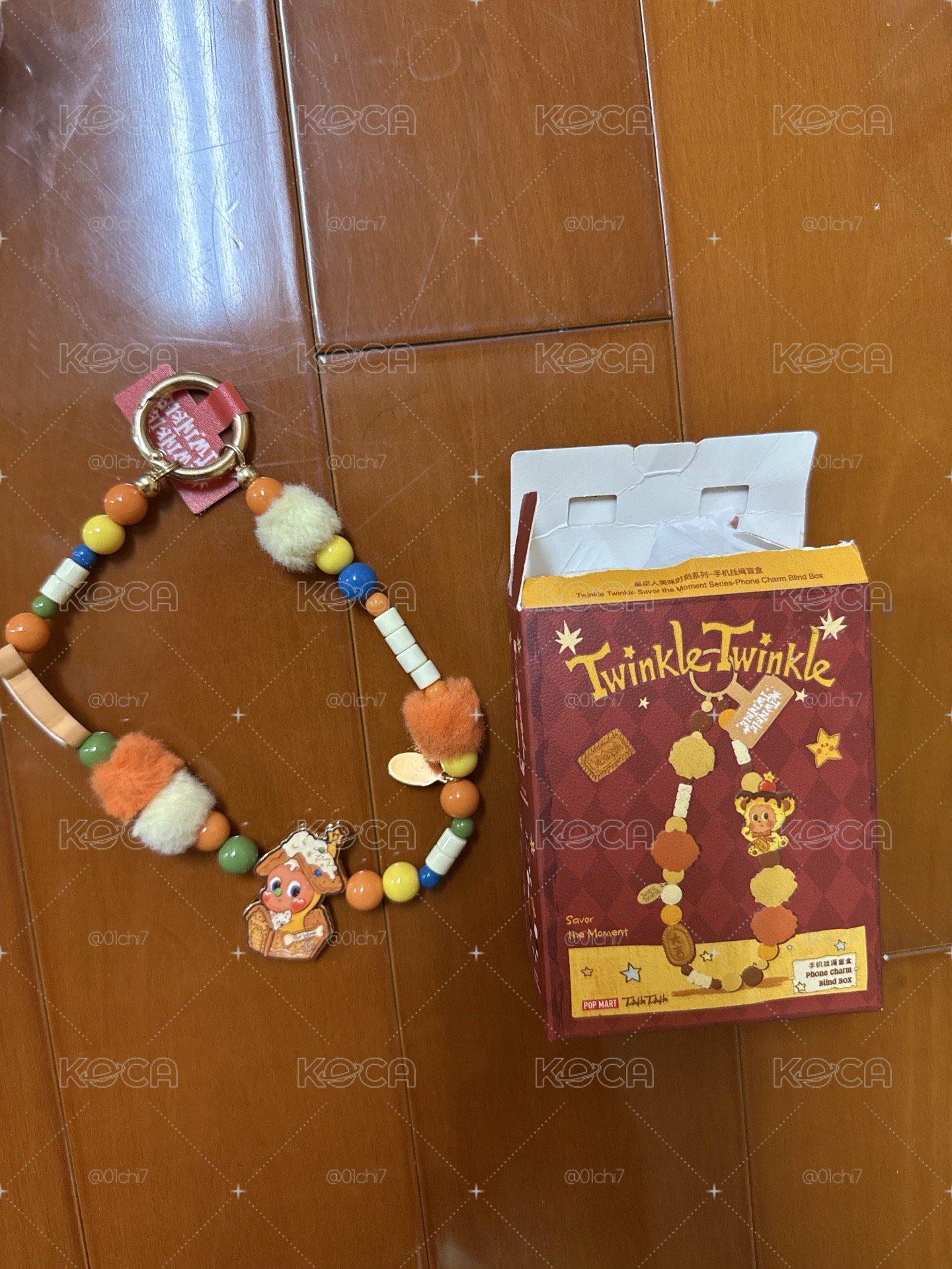 星星人 手機吊飾