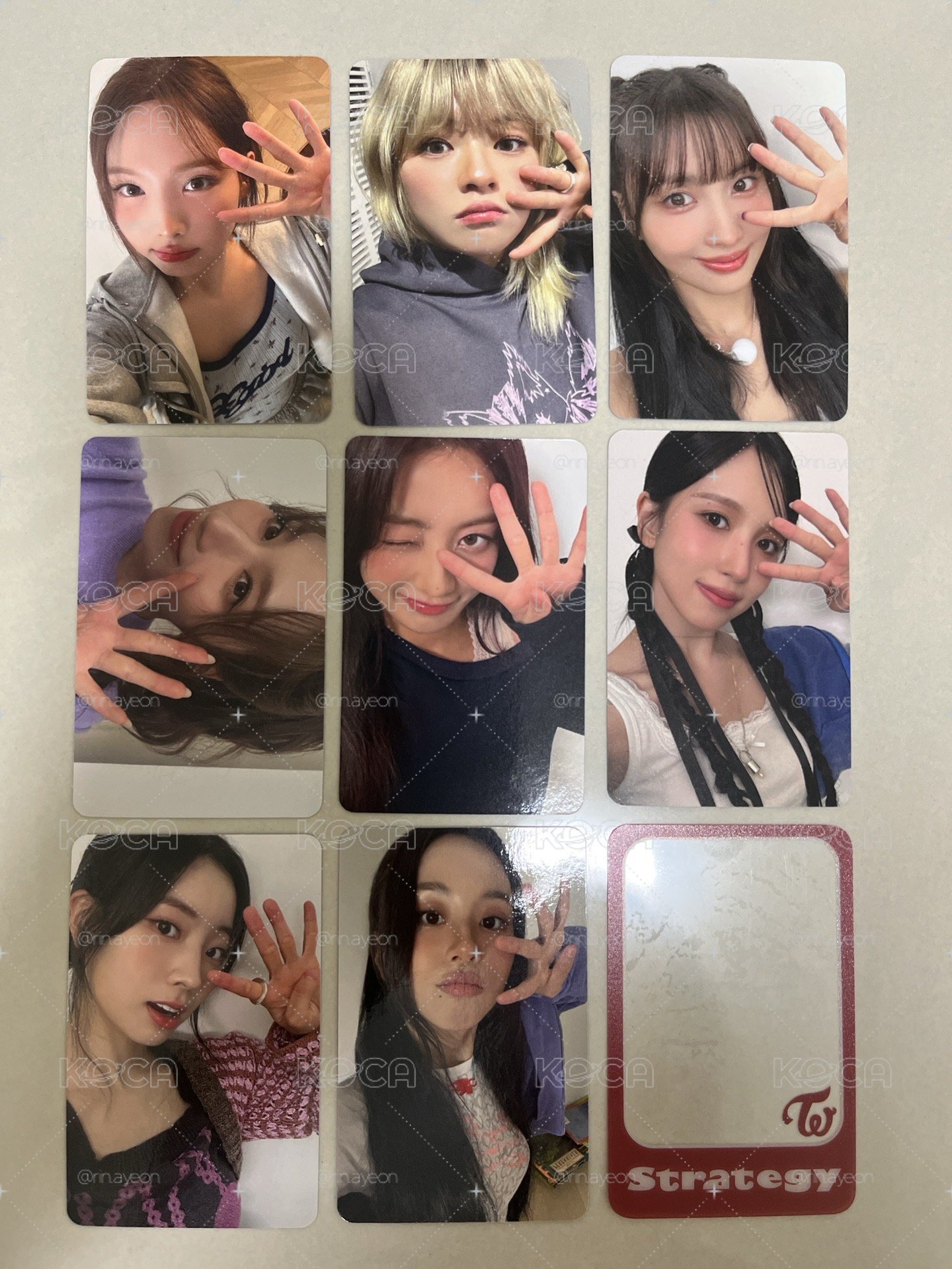 Twice 迷14 AM 單封特典