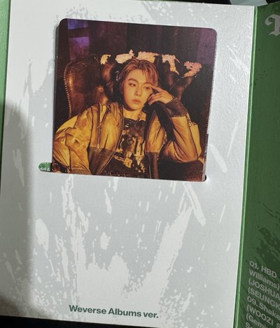 Seventeen 正五 電子專 Weverse album 俊勳八碩寛率