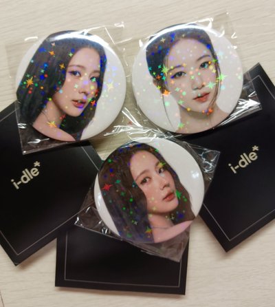 idle/舒華&薇娟/711徽章