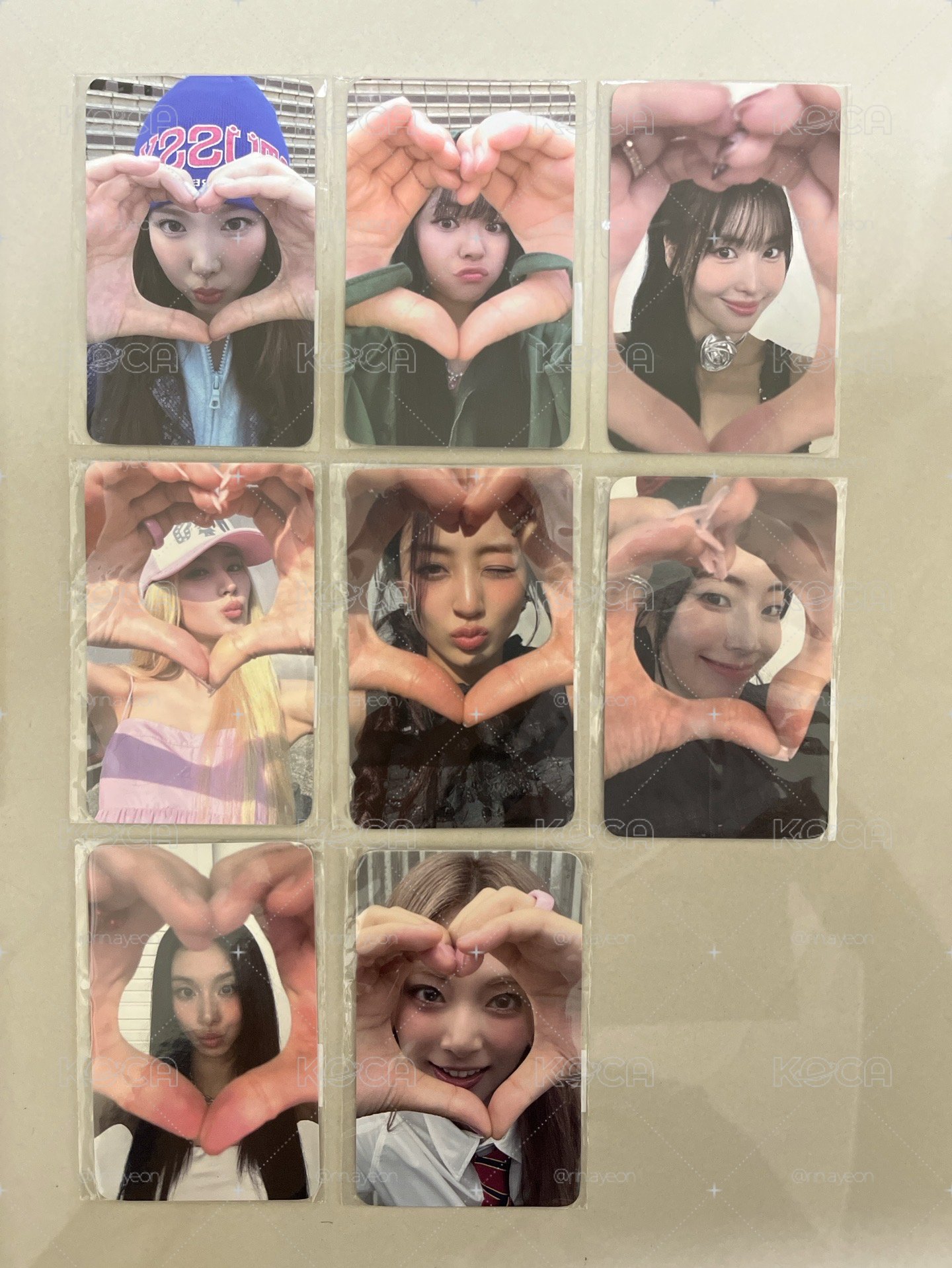 Twice 迷14 快閃幸運卡 愛心
