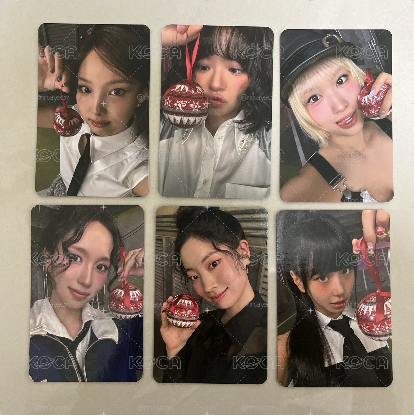 Twice 迷14 MP幸運卡 聖誕球