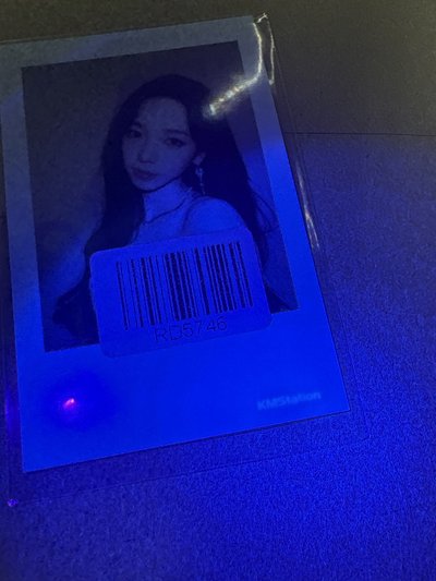 aespa 劉知珉 Karina KMS4.0幸運小卡 柚 KMS柚 拍立得柚  有防偽標