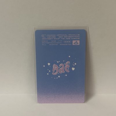 三期會員禮裴小卡（只有圖上的2張