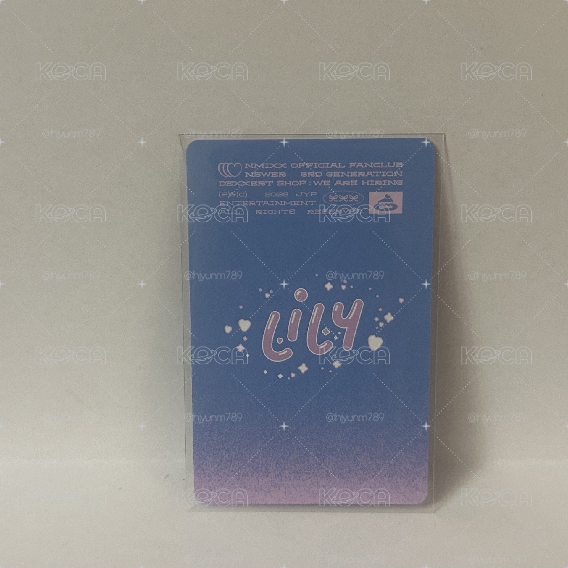 三期會員禮莉（只有圖上的兩張