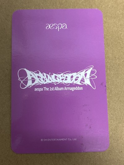 （瑕）正規一 House Of Kpop 簽售卡 新加坡簽售柚