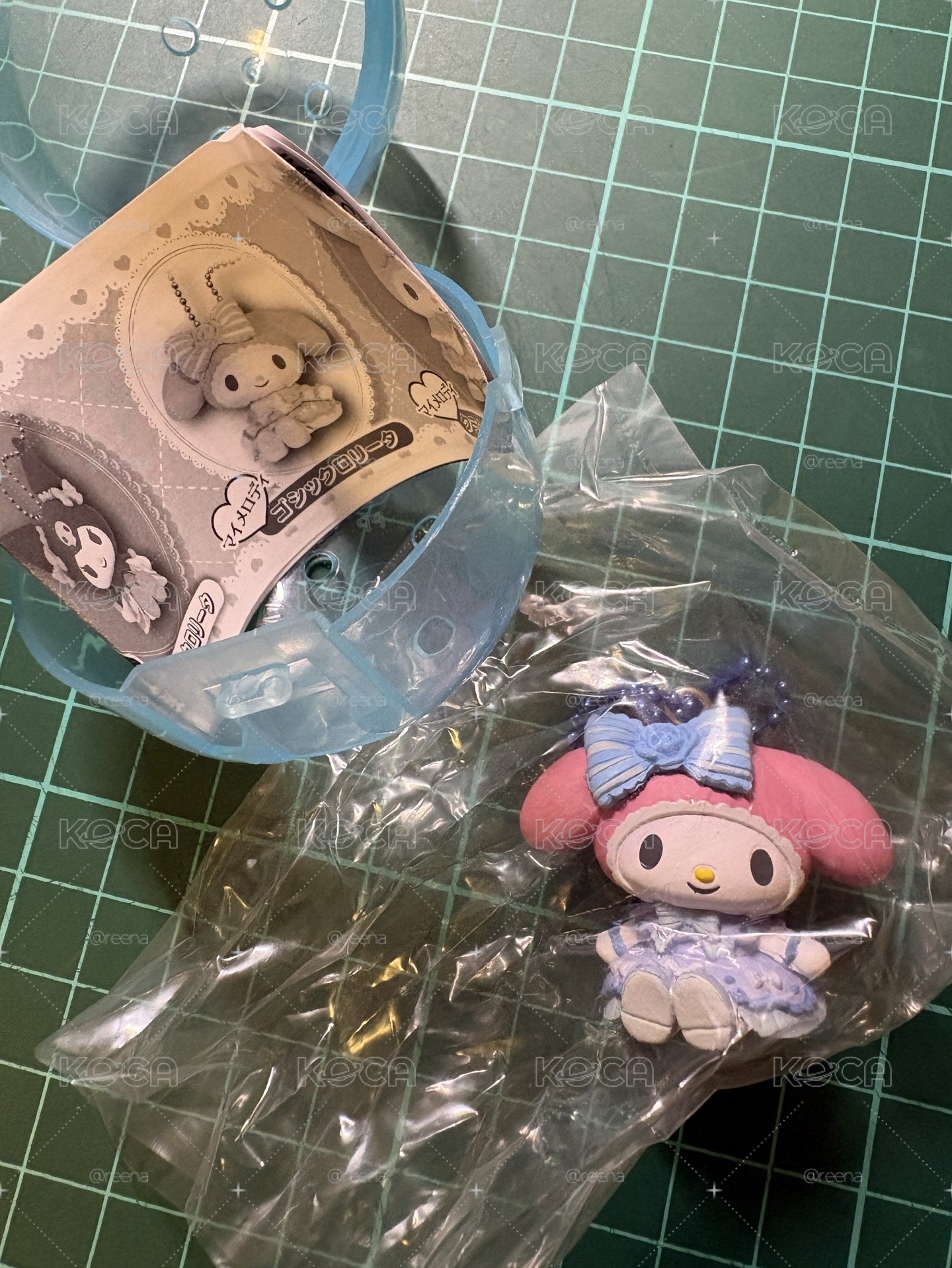 美樂蒂蘿莉塔公仔吊飾水色篇 