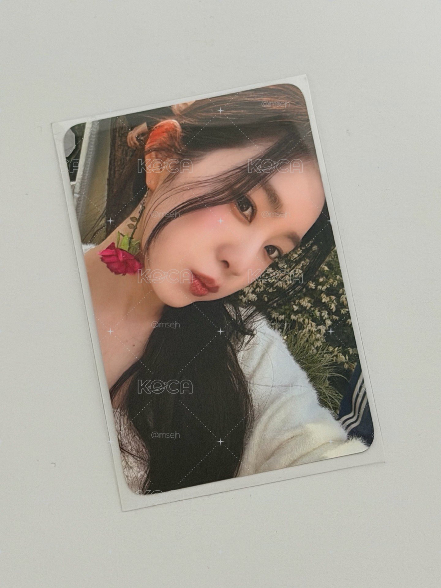 Irene 首爾Day1入場卡