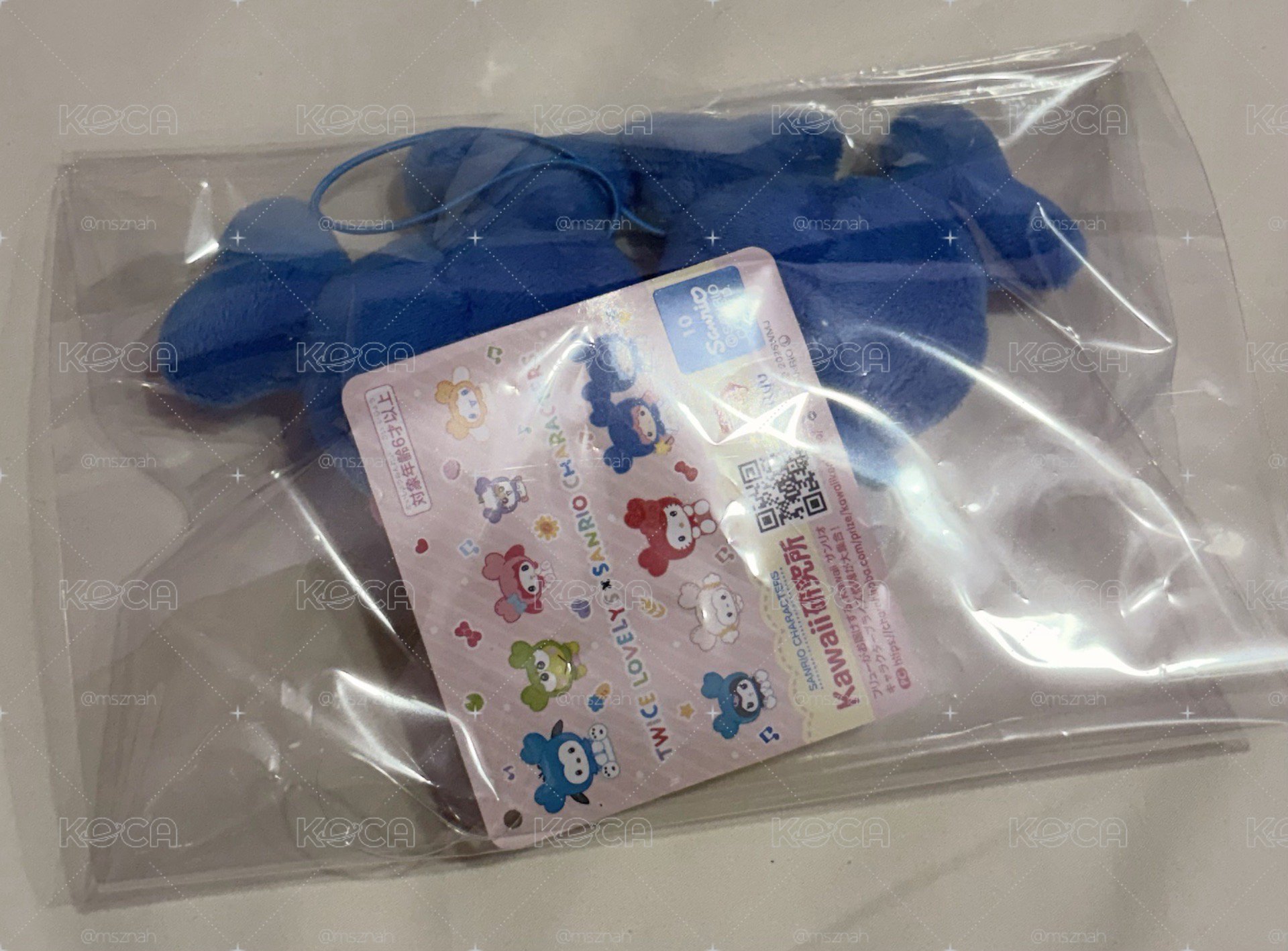 子瑜 雙子星 三麗鷗聯名 吊娃 