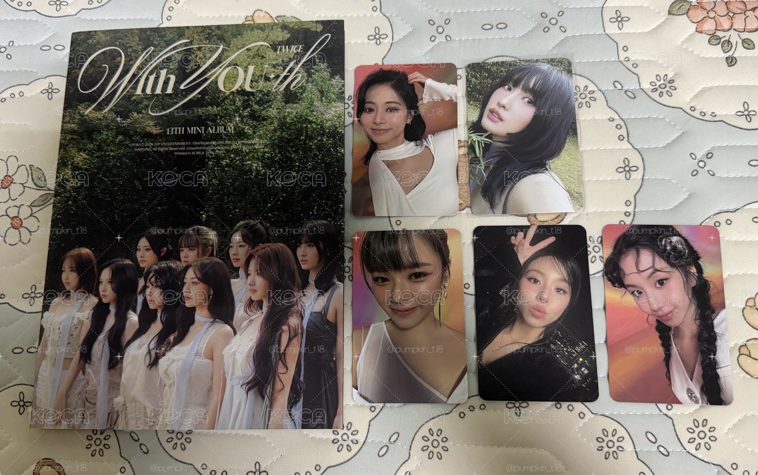 TWICE 迷13 綠版全專已拆 配置如圖