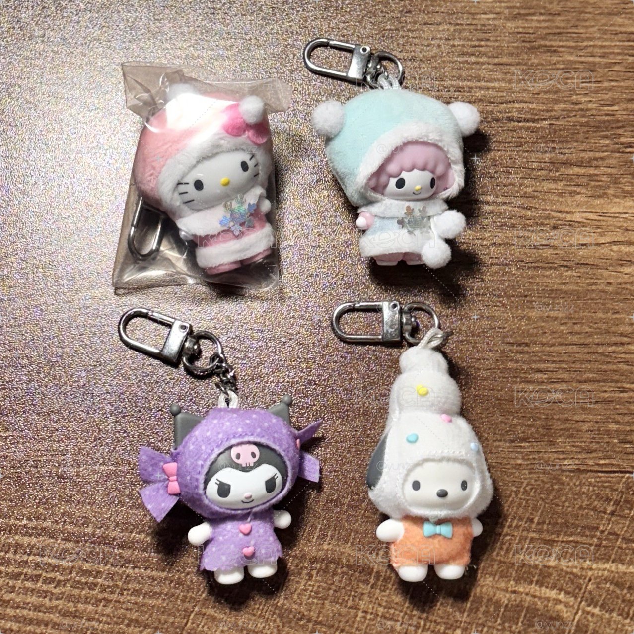三麗鷗 扮裝系列 吊飾 Hello Kitty/小羊彼安諾/酷洛米/拍恰狗