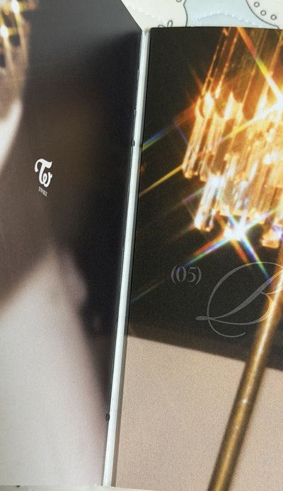 TWICE 迷13 黑版全專已拆 配置如圖