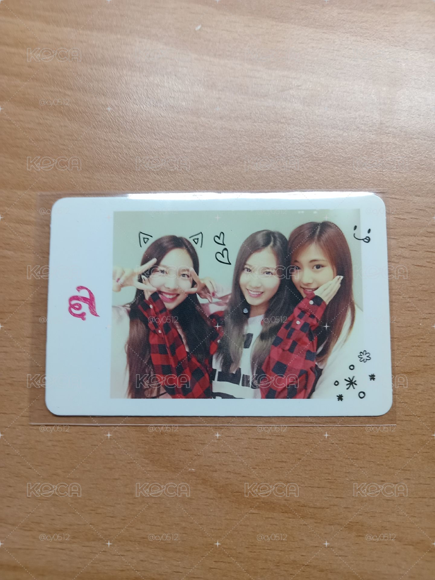 TWICE 出道專 CP/小隊卡