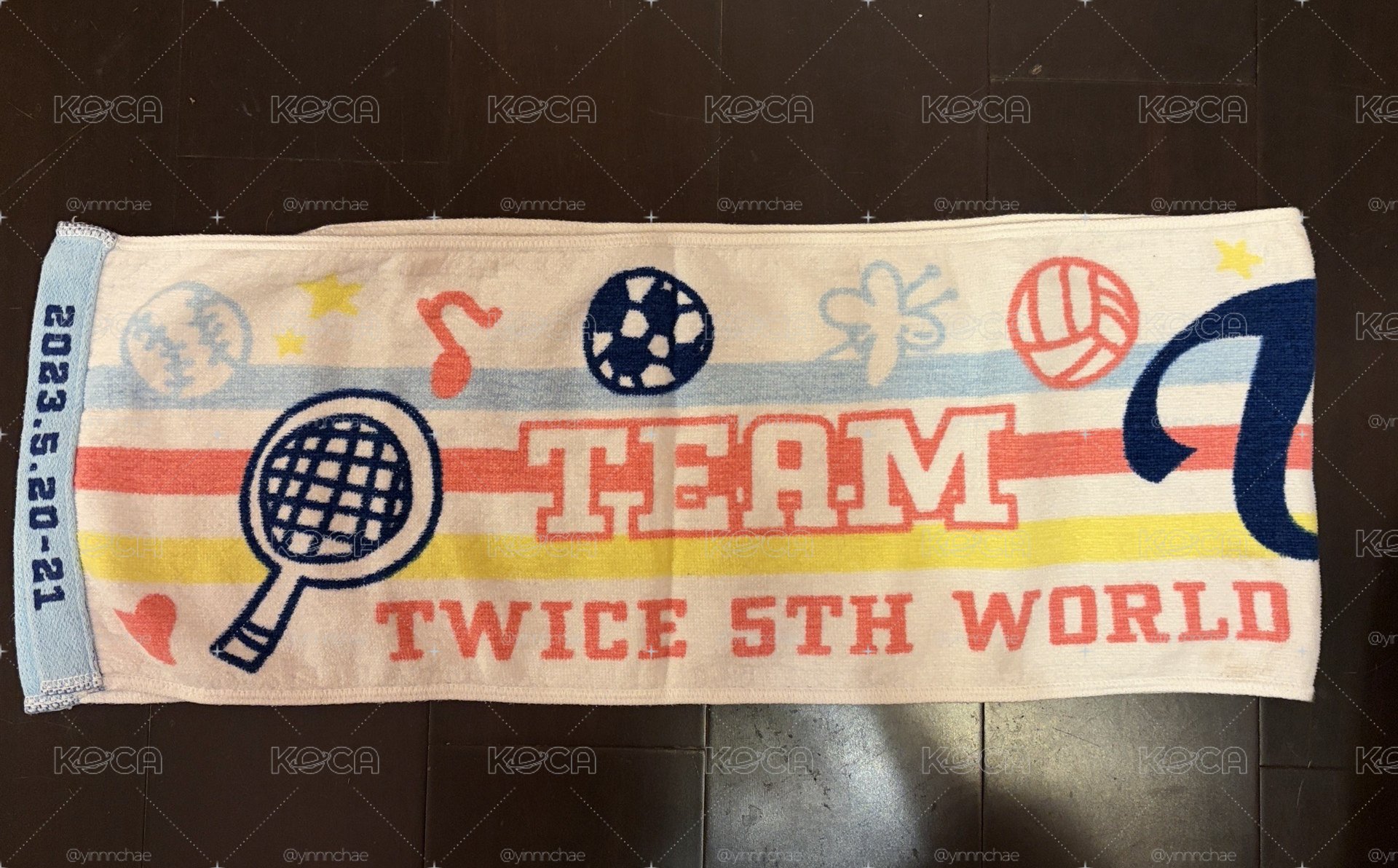 TWICE RTB五巡東京場毛巾
