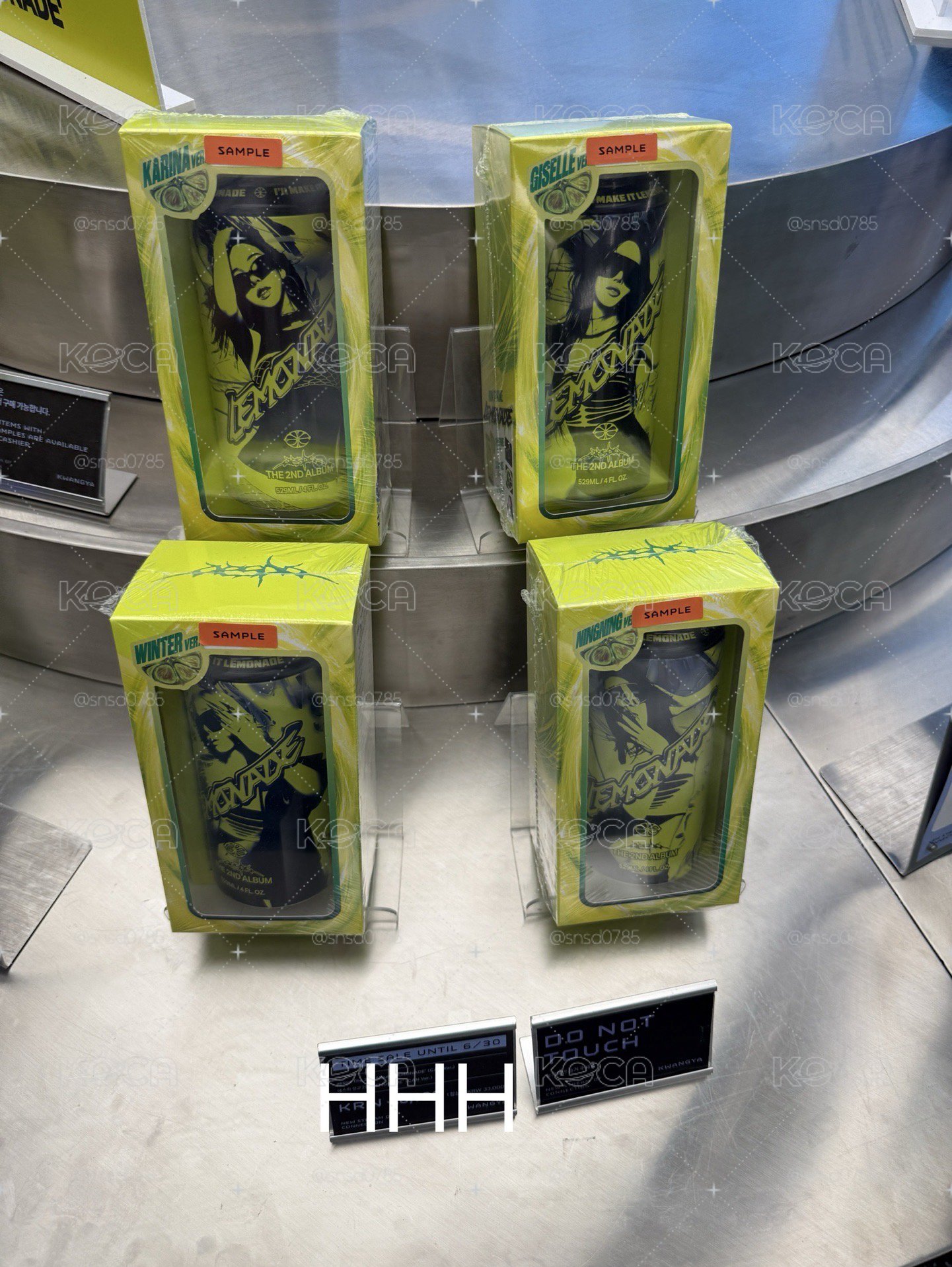 現貨 aespa LEMONADE CAN Ver. 專輯 可選成員