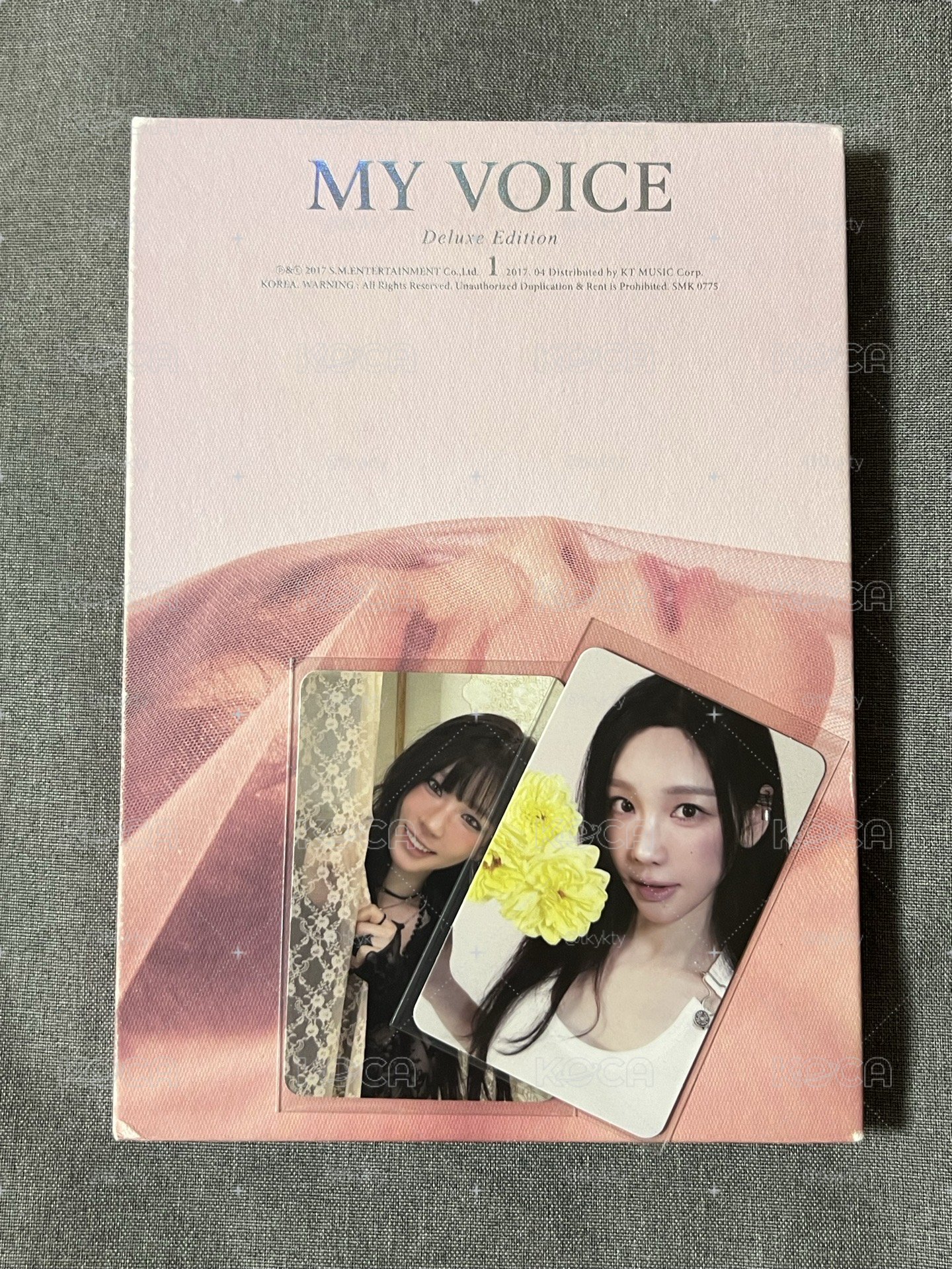 太妍 my voice 豪華粉 空專 + 小卡*2