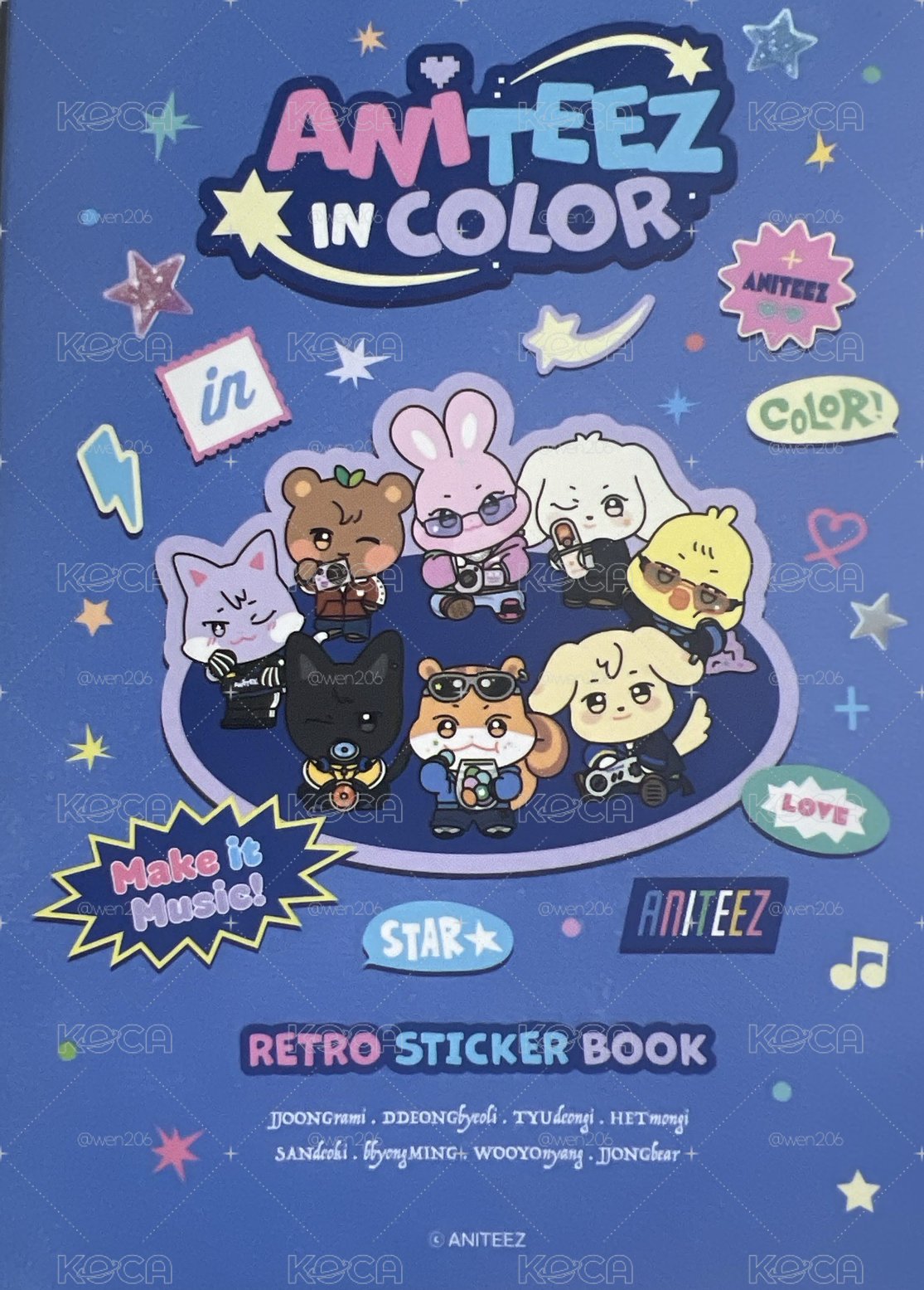 貼紙書拆售 無星鍾