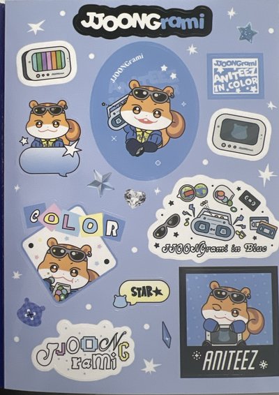 貼紙書拆售 無星鍾
