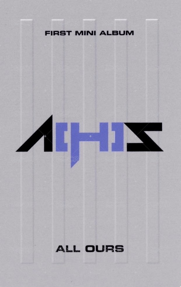 ALL OURS DAY ver. 專輯卡  背面