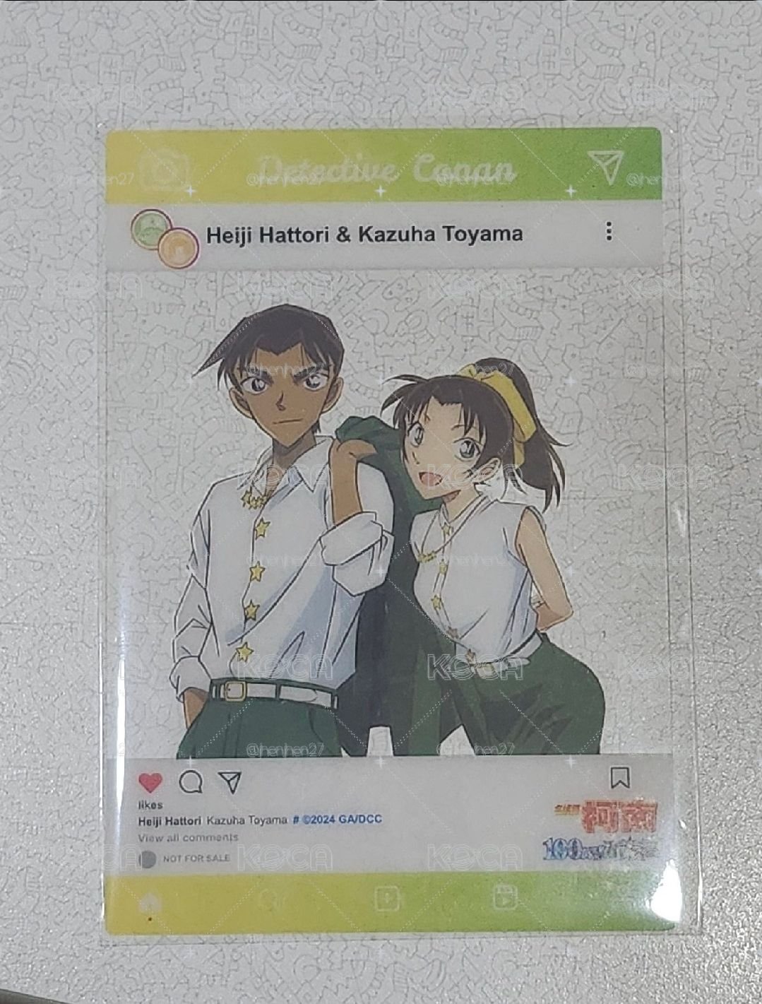 柯南一起拍