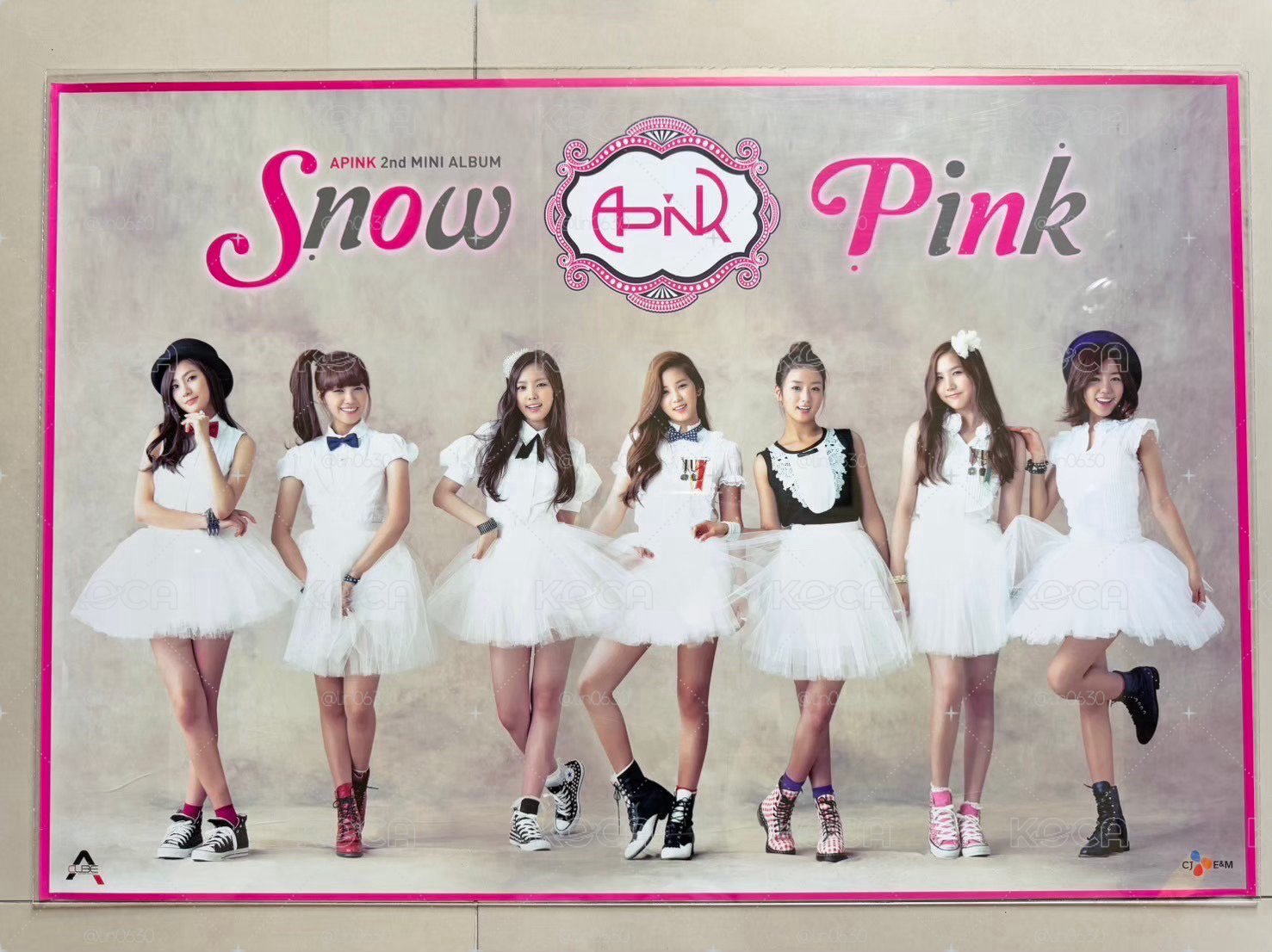 APINK 迷你二輯 snow pink 海報