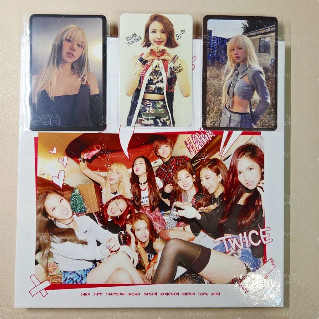 TWICE 彩瑛出道卡&空專🐯＋迷12預售禮