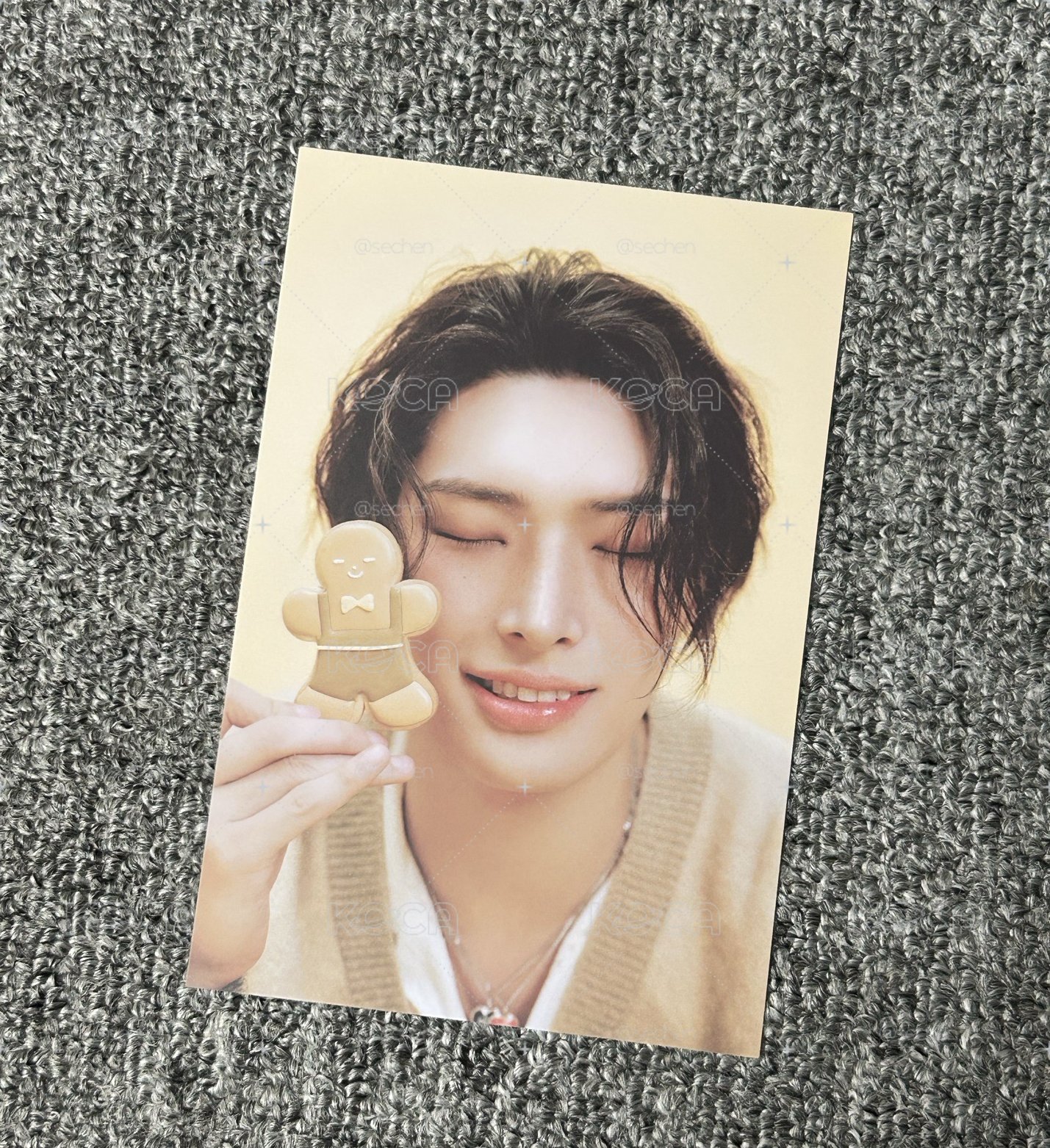 閉眼琦年曆明信片😌💛